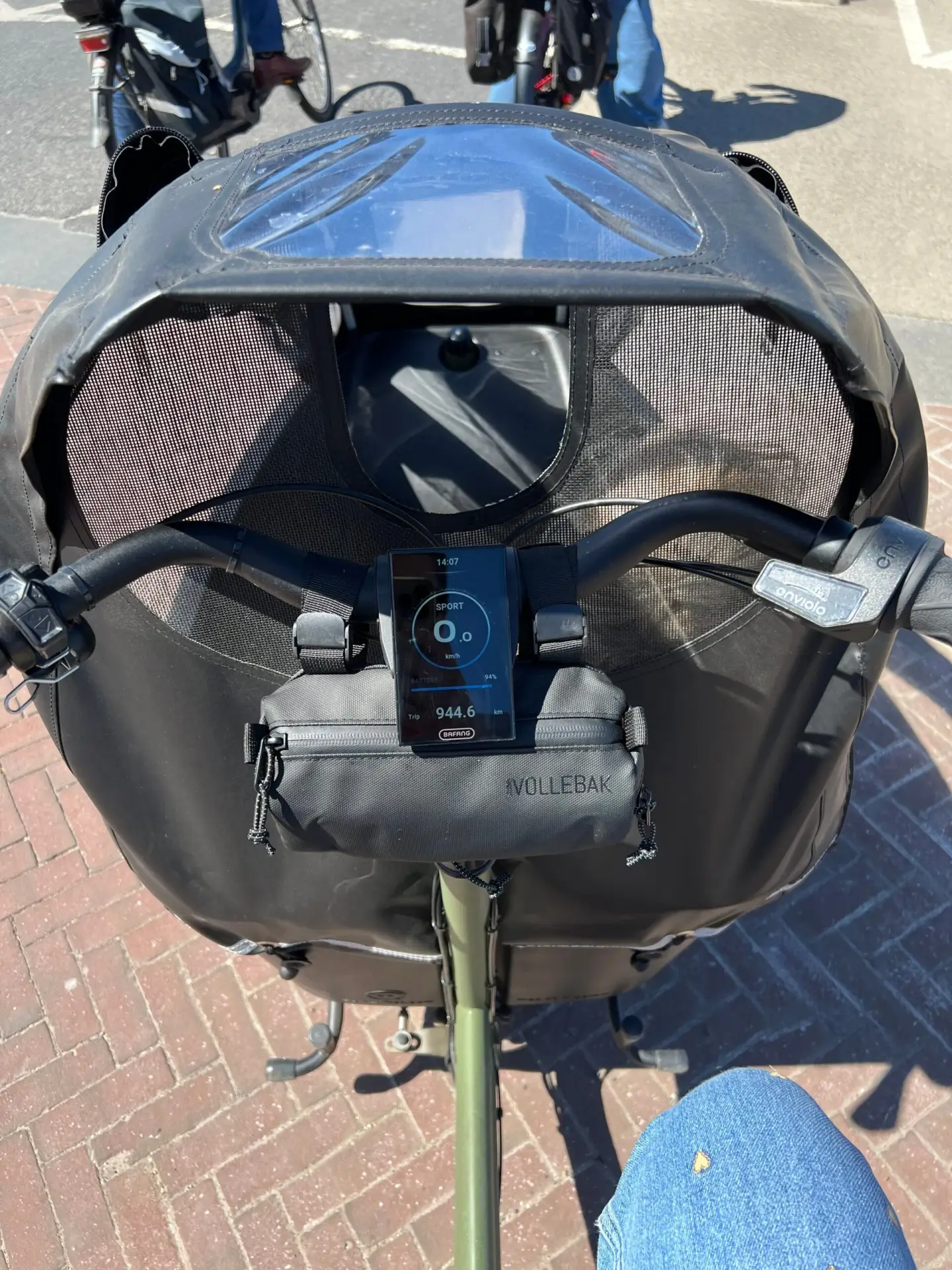 Stuurtas voor de bakfiets