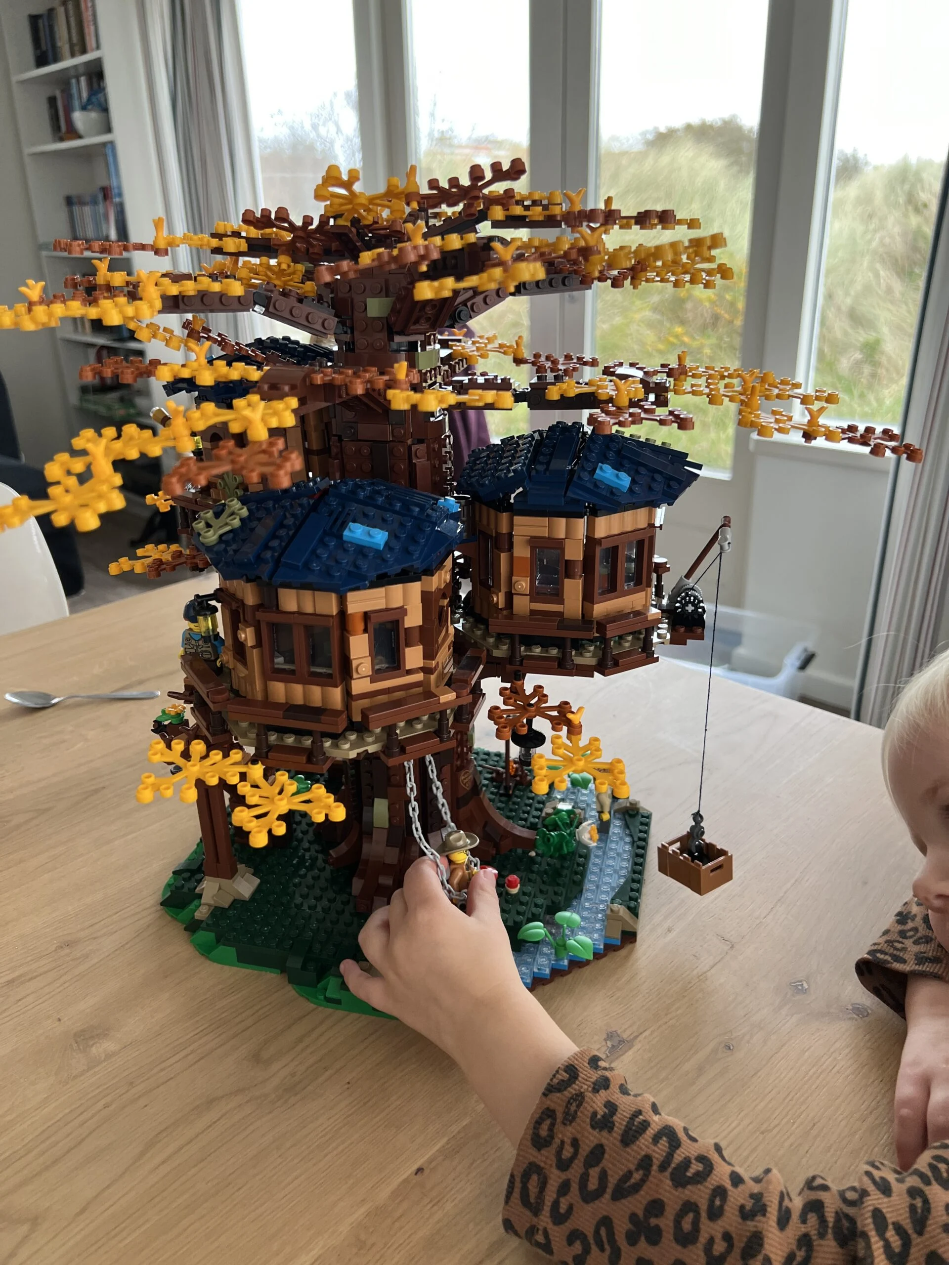 Lego bouwwerk dat je kunt huren bij Terschellingbricks op Terschelling