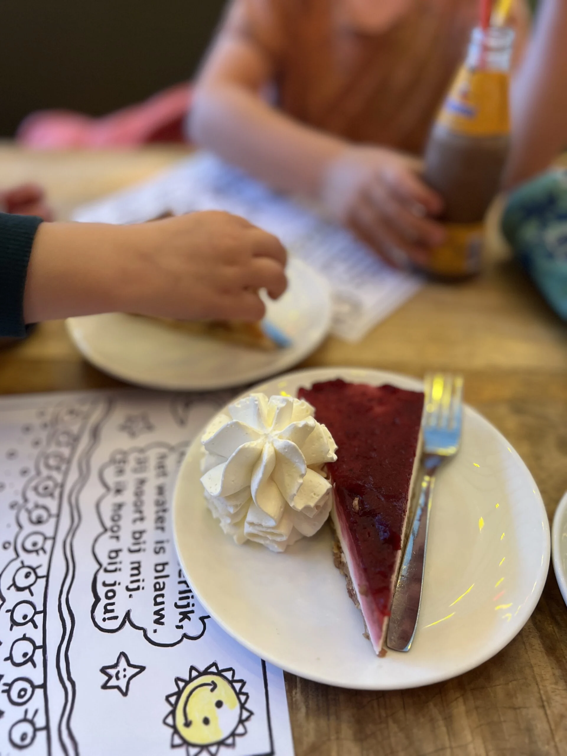 Cranberrytaartje bij De Walvis op Terschelling