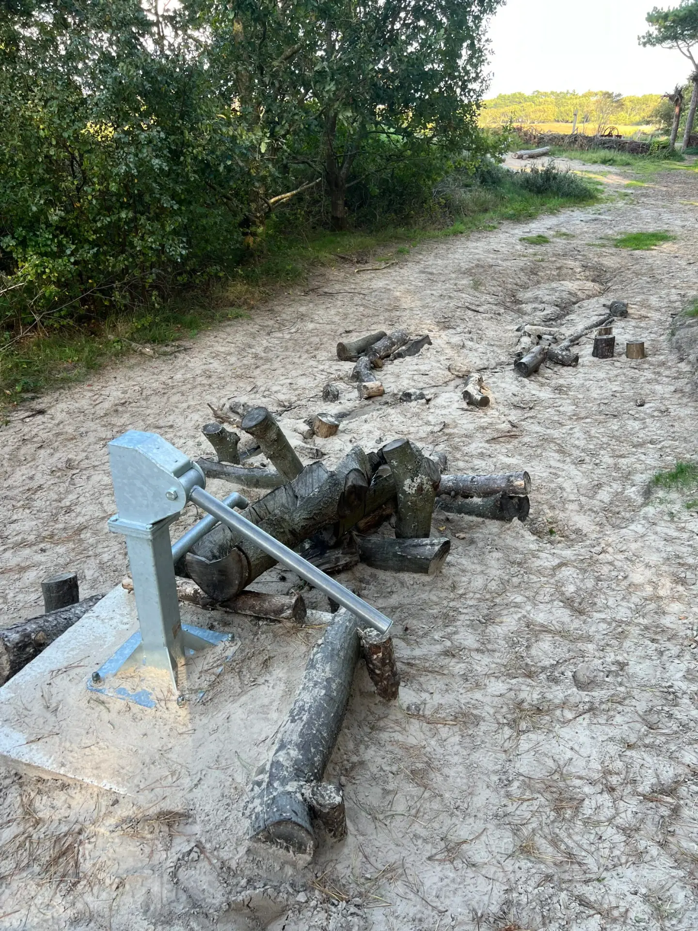 Waterpomp bij ’t Speulbos in Midsland Noord op Terschelling