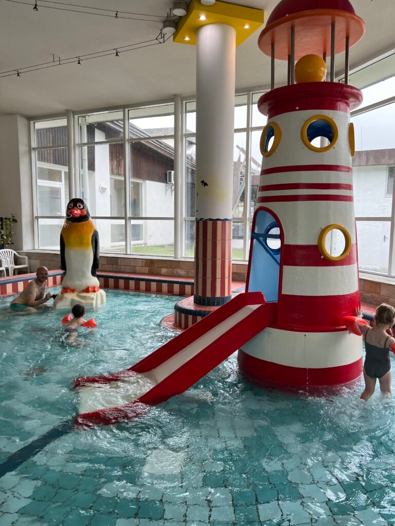 Peuterbad van het zwembad ABC Nesselwang - Alpspitz-Bade-Center in Beieren