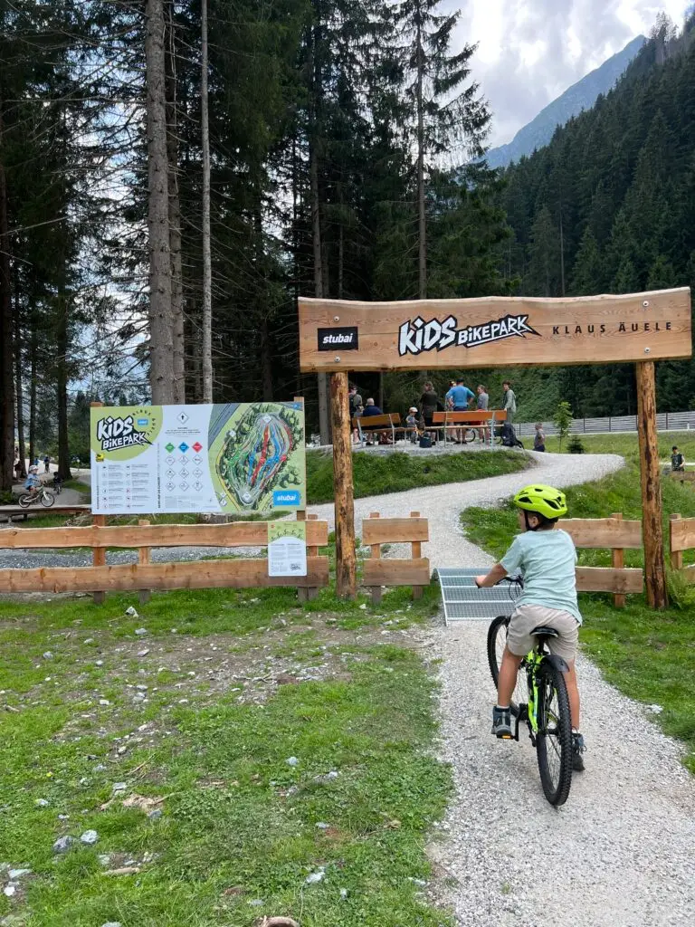 Kind mountainbike Kid's Park Klaus Äuele Stubai